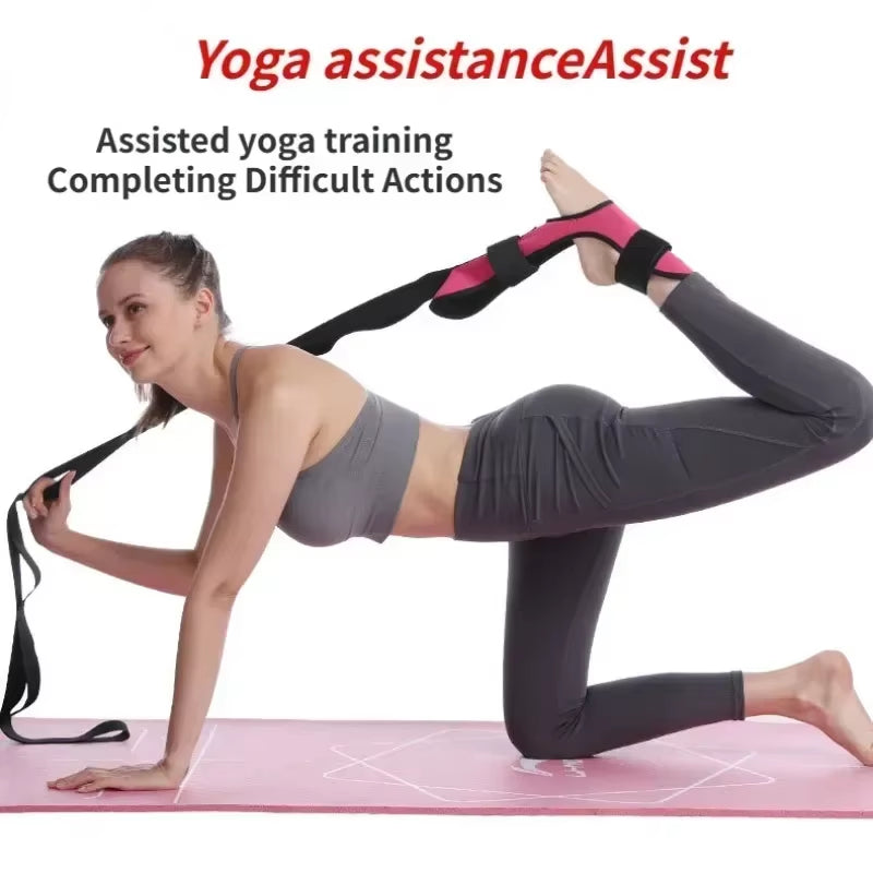 Elevate Your Flexibility with the Yoga Leg Stretching Band - Perfect for Rehabilitation and Plantar Fasciitis!