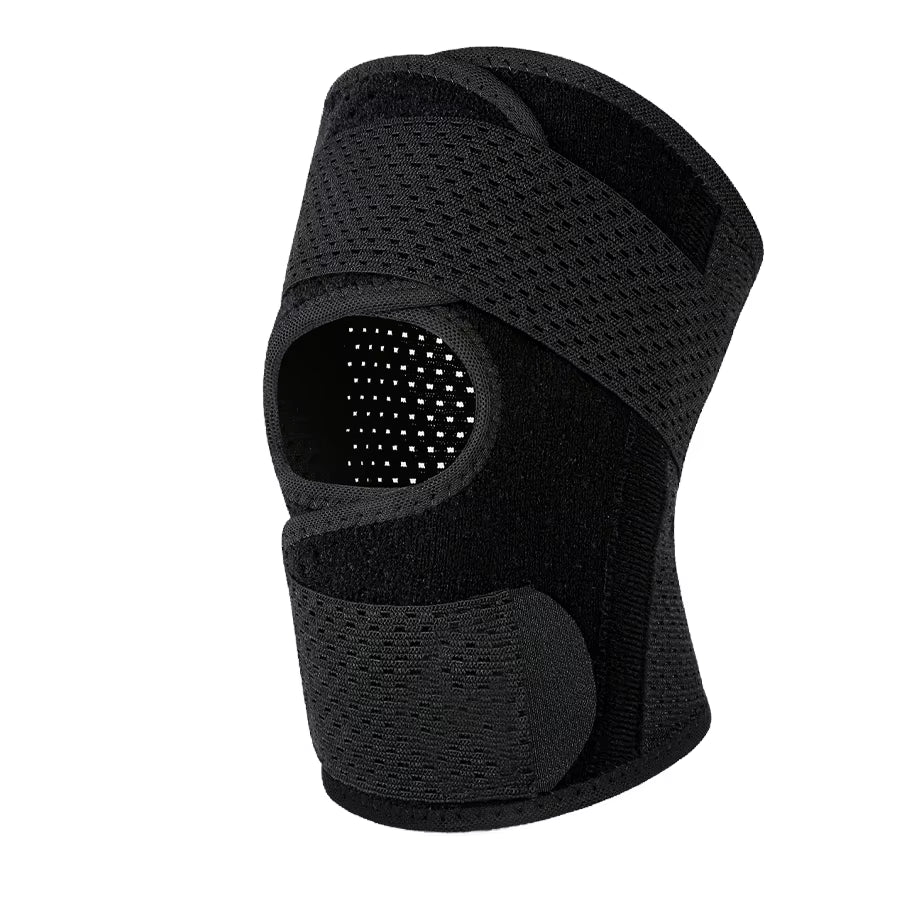 Muqinush Adjustable Sports Knee Pad - Breathable Support for Running, Basketball, and Fitness